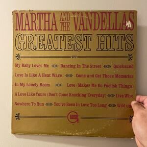 Martha Reeves And The Vandellas - Greatest Hits LP vinyl